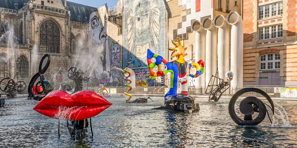 Stravinsky Fountain